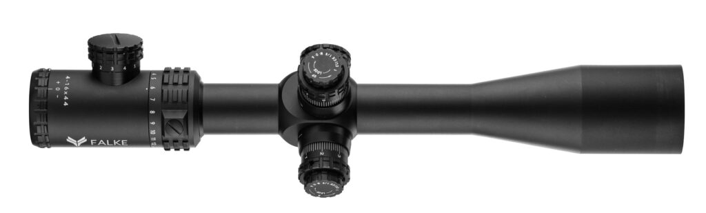 Lunette de tir FALKE Tac Series 4-16x44 avec tourelles MRAD et zoom variable pour le tir longue distance