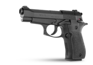Pistolet semi-automatique TİSAŞ Fatih 13, vue latérale droite
