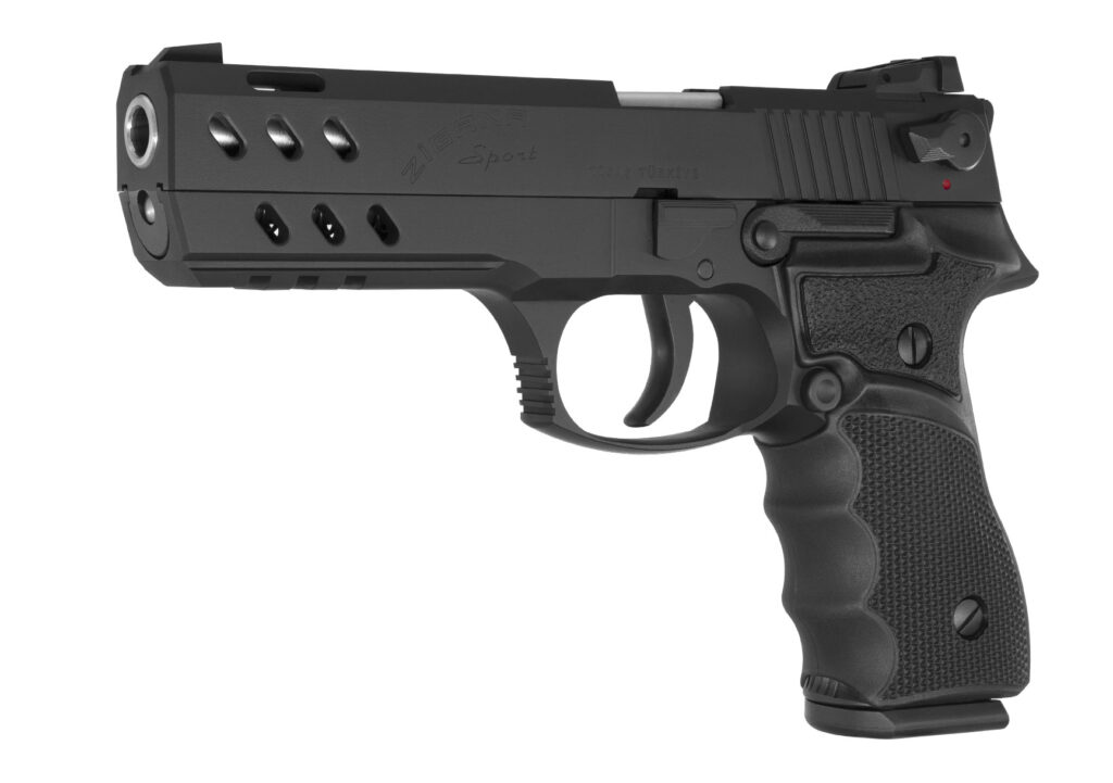 Pistolet TİSAŞ Zigana Sport avec canon long et compensateur