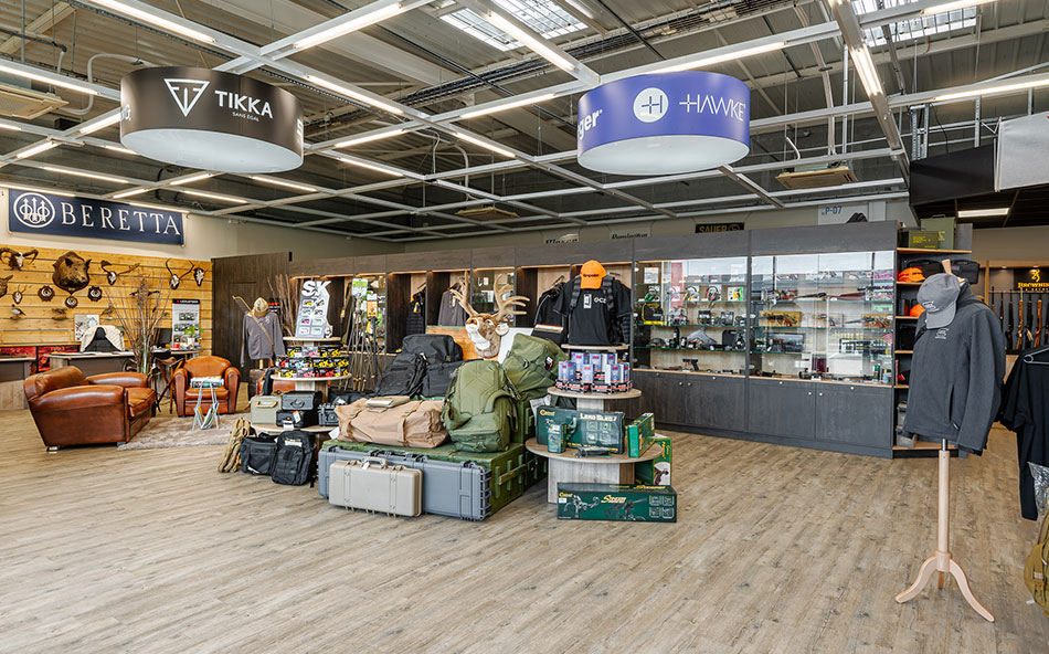 Magasin Armurerie Lavaux à Neufchâteau.