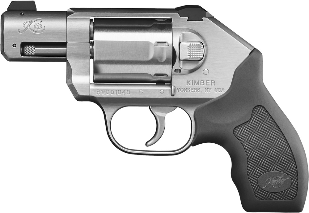 Revolver Kimber K6s Stainless en acier inoxydable vu de profil gauche